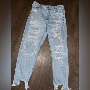 American Eagle mom jeans size 14 long
